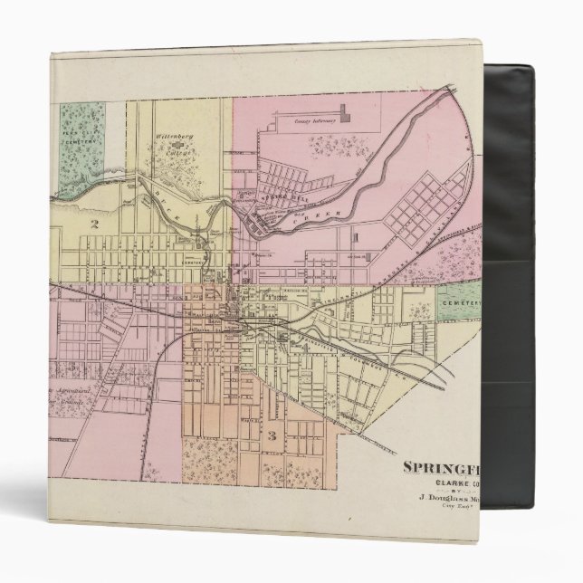 Springfield, Ohio Binder (Front/Inside)