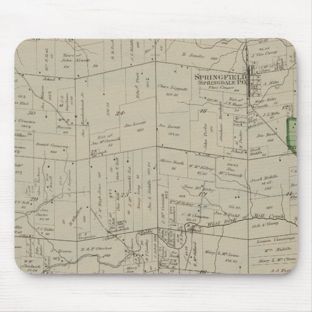Springfield, Ohio Mouse Pad (Front)