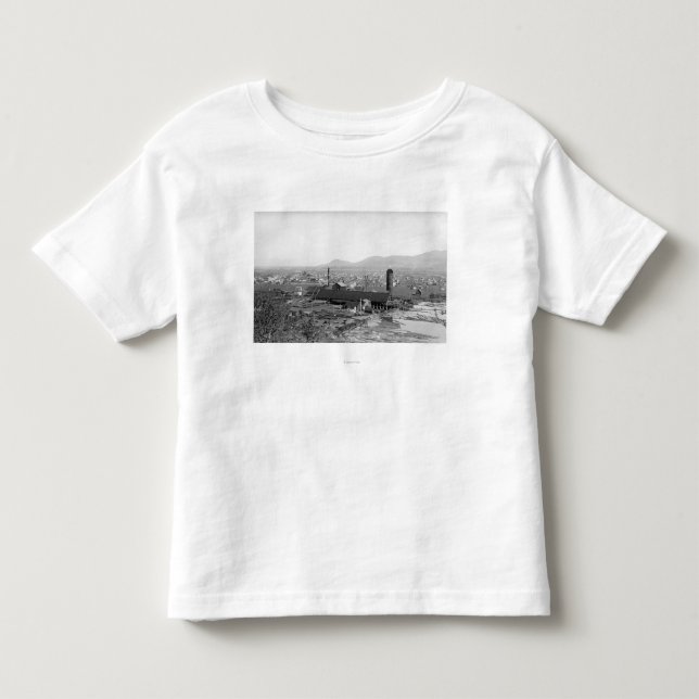 Springfield, OR Town View and Lumber Mills Toddler T-shirt (Front)