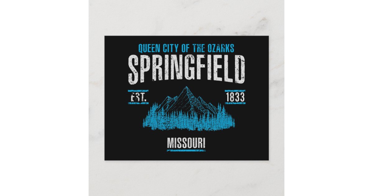 Springfield Postcard | Zazzle