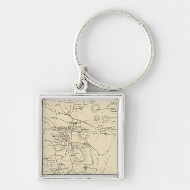 Springfield, Sullivan Co Keychain (Front)