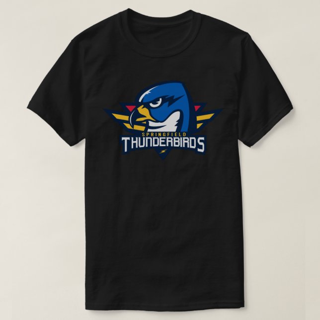 Springfield Thunderbirds Sticker T-Shirt (Design Front)