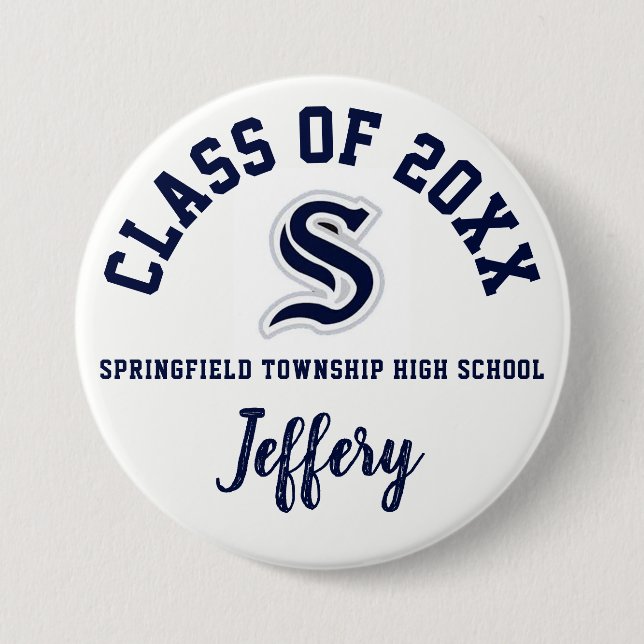 Springfield Township High School Button Logo (Front)