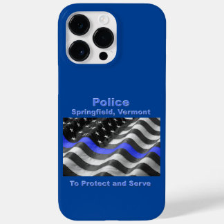 Springfield, Vermont. Police Case-Mate iPhone 14 Pro Max Case