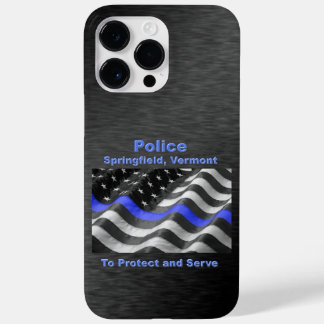 Springfield, Vermont. Police Case-Mate iPhone 14 Pro Max Case