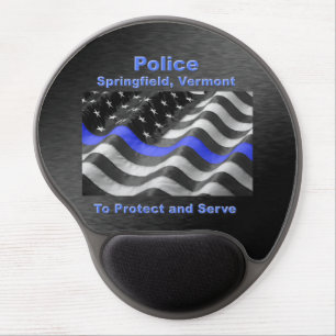 Springfield, Vermont. Police Gel Mouse Pad