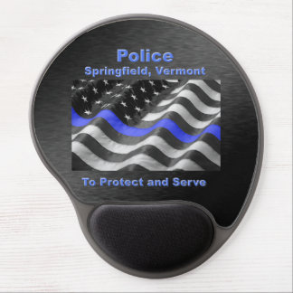 Springfield, Vermont. Police Gel Mouse Pad