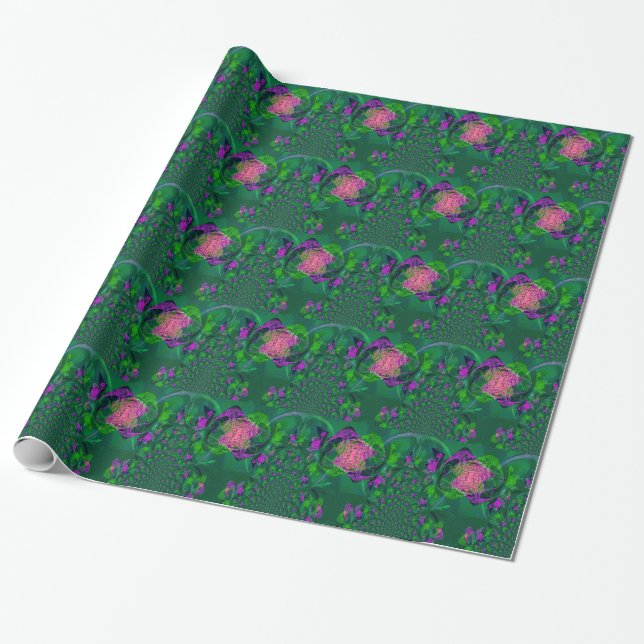 Springin' again... wrapping paper (Unrolled)