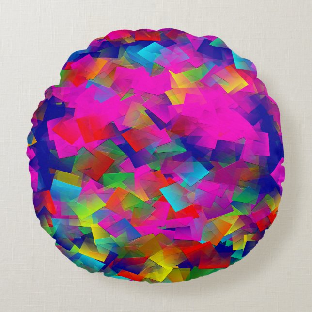 Springing Fun...... Round Pillow (Front)