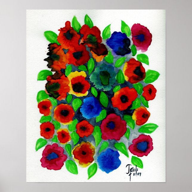 Springs Abundance: 15" x 19.41" canvas print (Front)