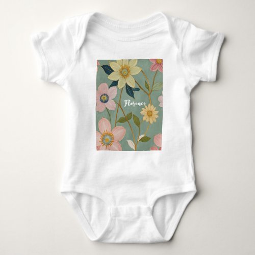 Springs Gentle Awakening Personalized Baby Bodysuit