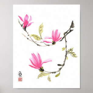 Spring's Gentle Dance Poster