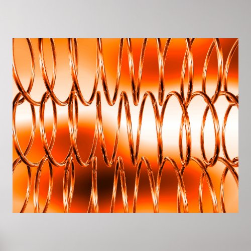 Springs Orange Poster