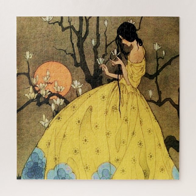 “Spring's Promise” by Marjorie Miller Jigsaw Puzzle (Vertical)