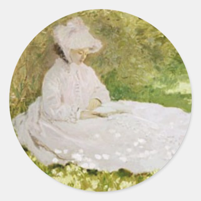 Springtime 1872 Sticker (Front)