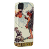 Springtime, 1935 boy with bunny Case-Mate iPhone case (Back/Right)