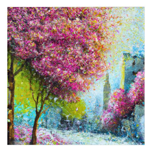 Springtime  acrylic print