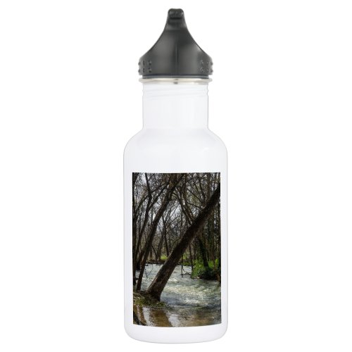 Springtime At Finley River Water Bottle