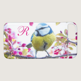 Springtime Bird Monogram iPhone 8/7 Case