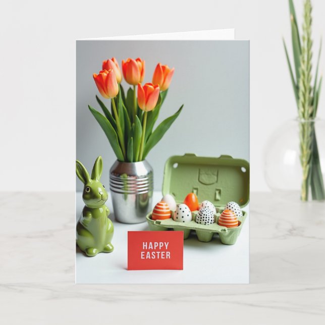 Springtime Blossom Greetings Card (Front)