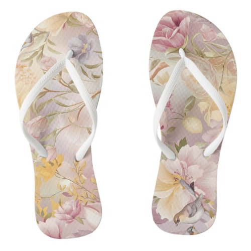 Springtime Blossom Slide Sandals