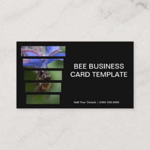 Springtime Borage Herb Flowers - Bee Business Card