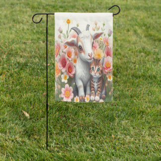 Springtime Buddies Garden Flag