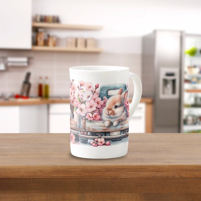 'Springtime Bunnies' Bone China Specialty Mug (Creator Uploaded)