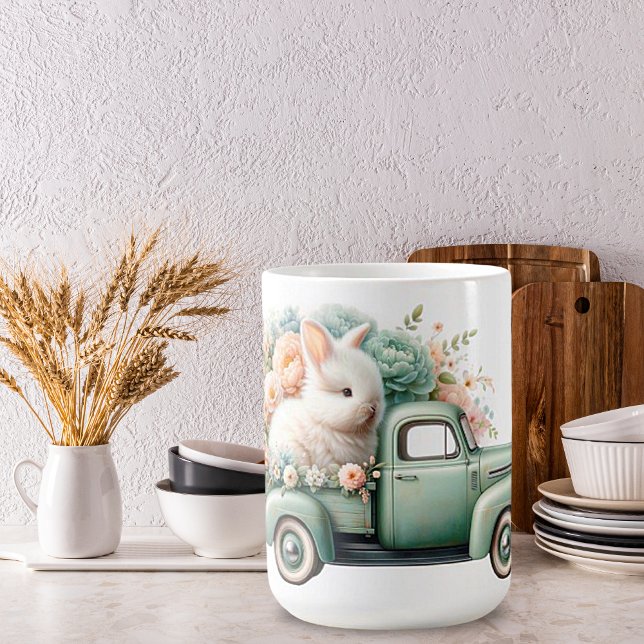 'Springtime Bunnies' Ceramic Mug (Creator Uploaded)