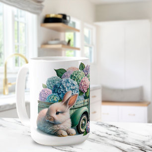 'Springtime Bunnies' Ceramic Mug