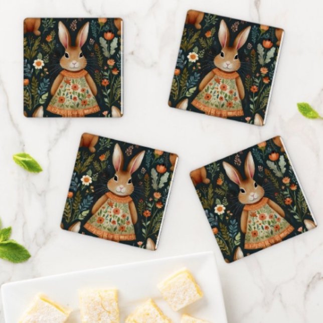 Springtime Bunny Magic Coaster Set (Creator Uploaded)