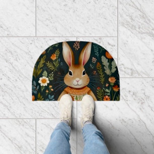 Springtime Bunny Magic Door Mat 