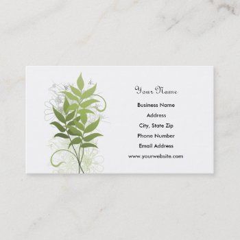 Springtime Business Cards by AJsGraphics at Zazzle