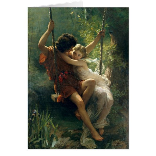 Springtime by Pierre Auguste Cot Cards (Front)