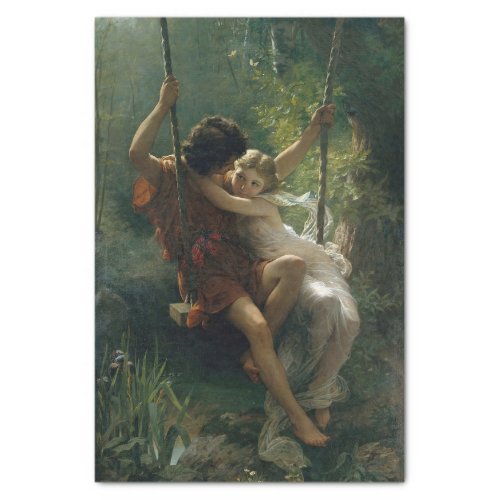 Springtime by Pierre_Auguste Cot Tissue Paper