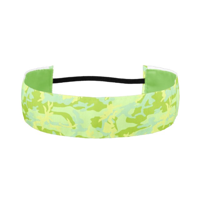 SpringTime Camo Pattern Athletic Headband (Front)