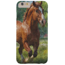 Springtime Canter - Horse-lover's Art Barely There iPhone 6 Plus Case
