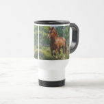 Springtime Canter - Horse-lover&#39;s Art Travel Mug