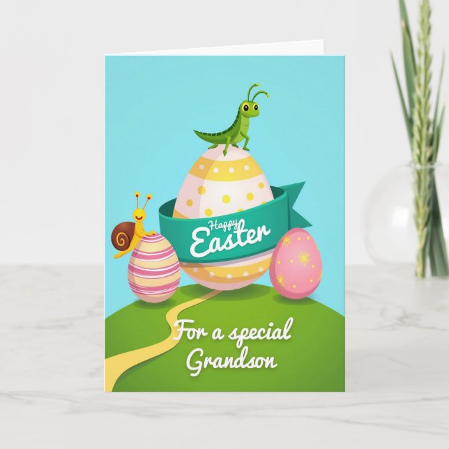 Springtime Celebration Egg Card (Front)