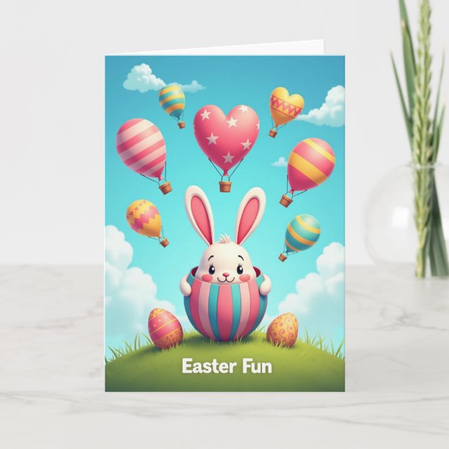 Springtime Character Surprise Card (Front)