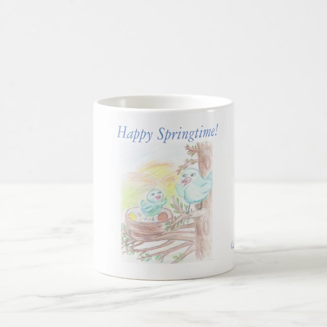 Springtime Coffee Mug (Center)