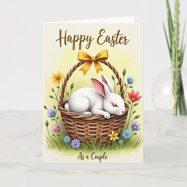Springtime Creature Basket Card (Front)
