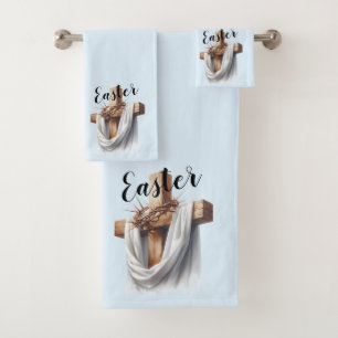  Springtime Cross & Cloth Illustration  