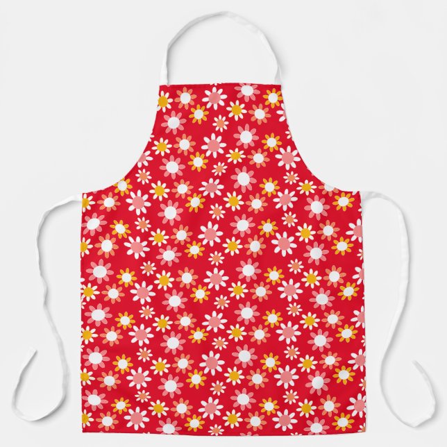 Springtime Daisies Apron (Front)