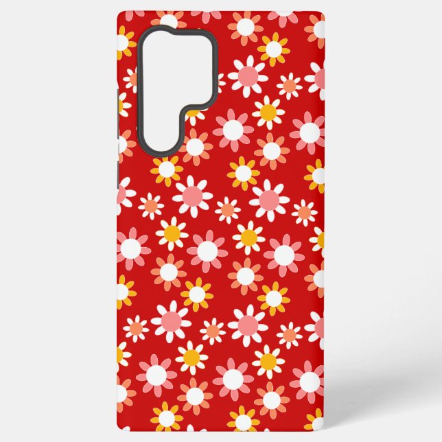 Springtime Daisies Samsung Galaxy Case (Back)
