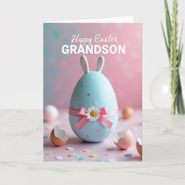 Springtime Egg Celebration Card (Front)