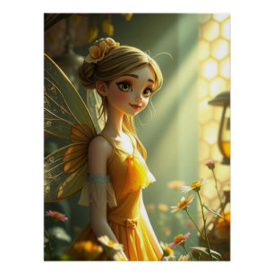 Springtime Fairy Art  Poster