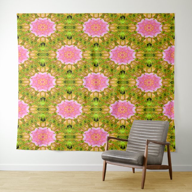 Springtime Field...... Tapestry (In Situ (Horizontal))