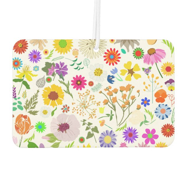 Springtime floral harmony air freshener (Back)