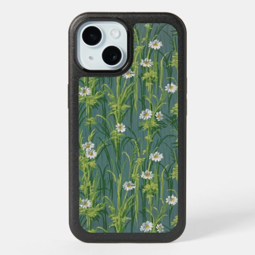 Springtime flower pattern iPhone 15 case